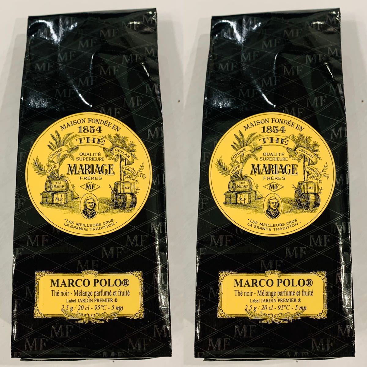 マリアージュフレール マルコポーロ 100g2袋 紅茶 フランス 黒 マリアージュフレール マルコポーロ 100g2袋 紅茶 フランス 黒