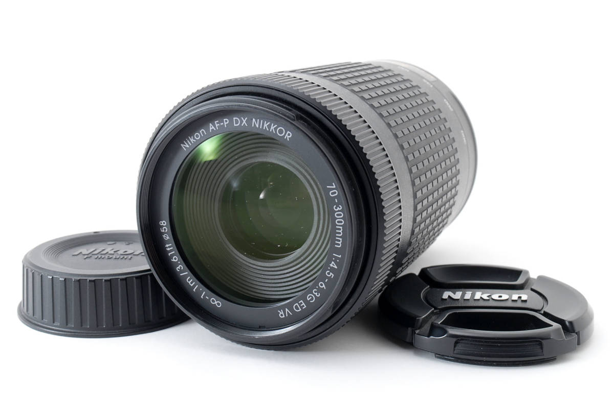 Nikon AF-P DX NIKKOR 70-300mm f/4.5-6.3G ED VR Lens [美品