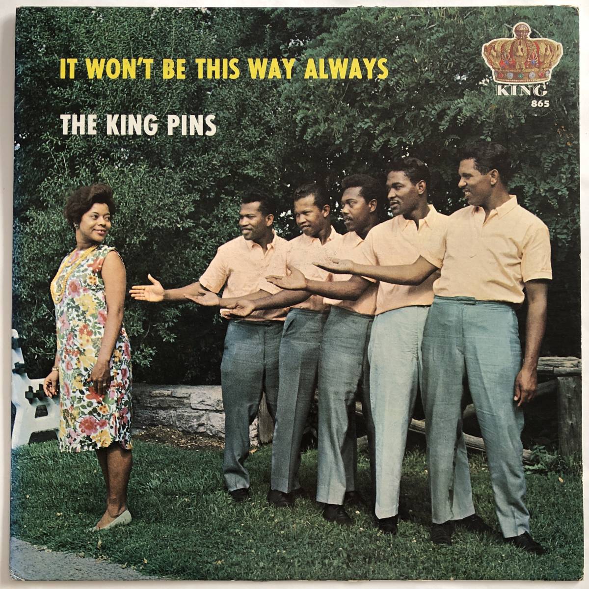 【在庫有】 US Original LP / THE KING PINS / It Won't Be This Way Always / KING R&B、ソウル