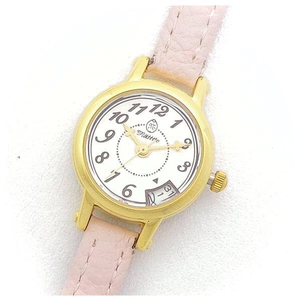 レディース 腕時計 ファッション ウォッチ レディス デイト付 日本製ムーブ使用 TST103-5 ピンク 見やすい 軽量 3針 クォーツ カレンダー_画像1