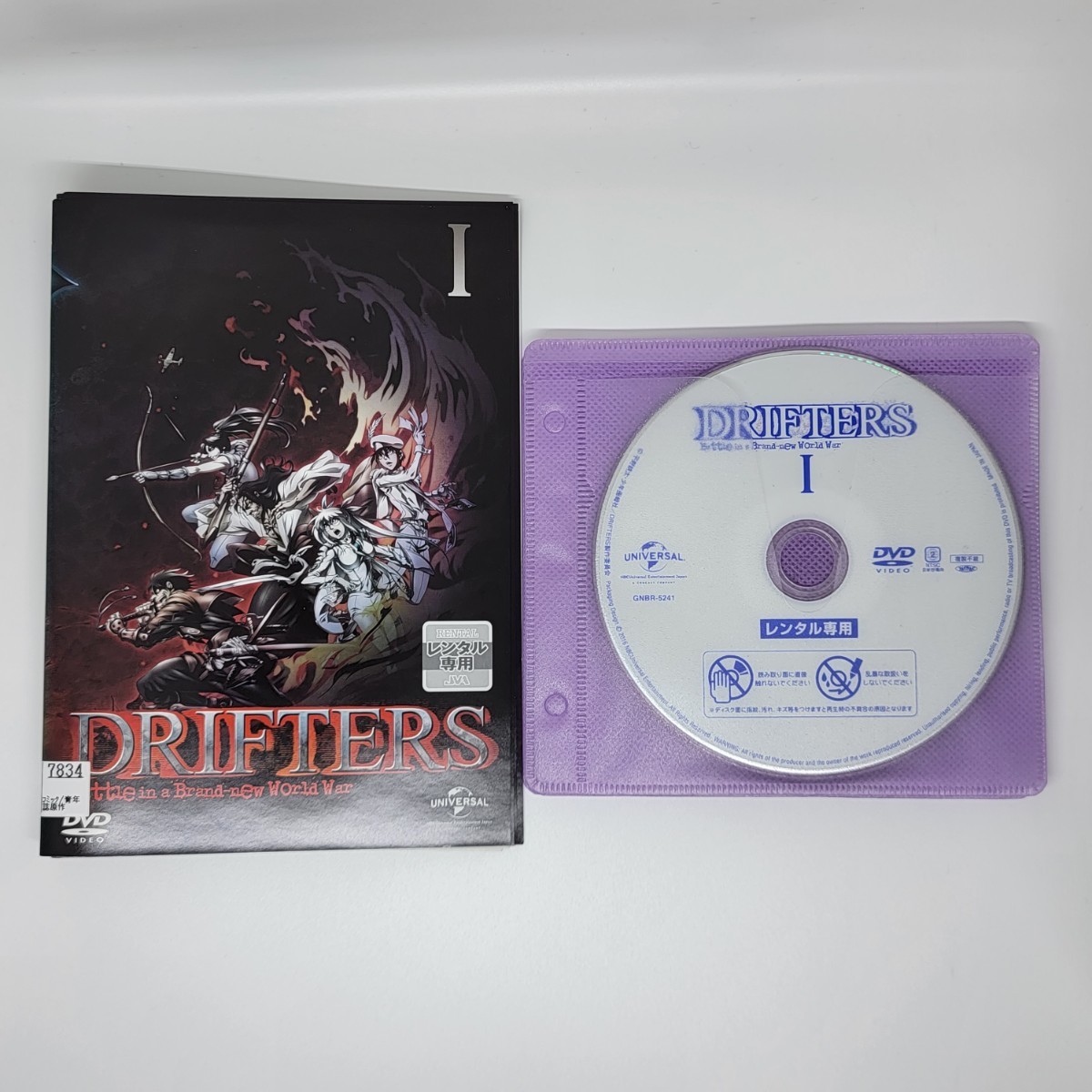 中古DVD アニメ DRIFTERS ドリフターズ 全7巻セット(全14幕 中古DVD アニメ DRIFTERS ドリフターズ 全7巻セット(全14幕