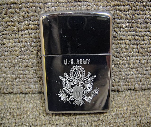 【TH0030-01-20】Zippo ジッポー U.S.ARMY U.S.アーミー 米陸軍 オイル ライターの画像2