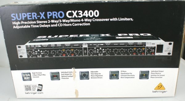 一ヵ月保証)) ベリンガー Behringer Super - X Pro cx3400 gastech