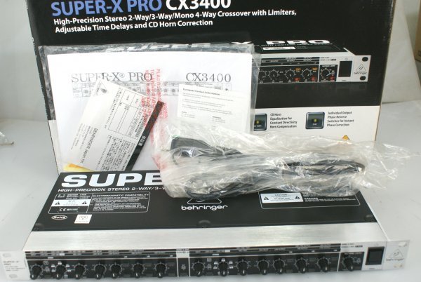 一ヵ月保証)) ベリンガー Behringer Super - X Pro cx3400 www