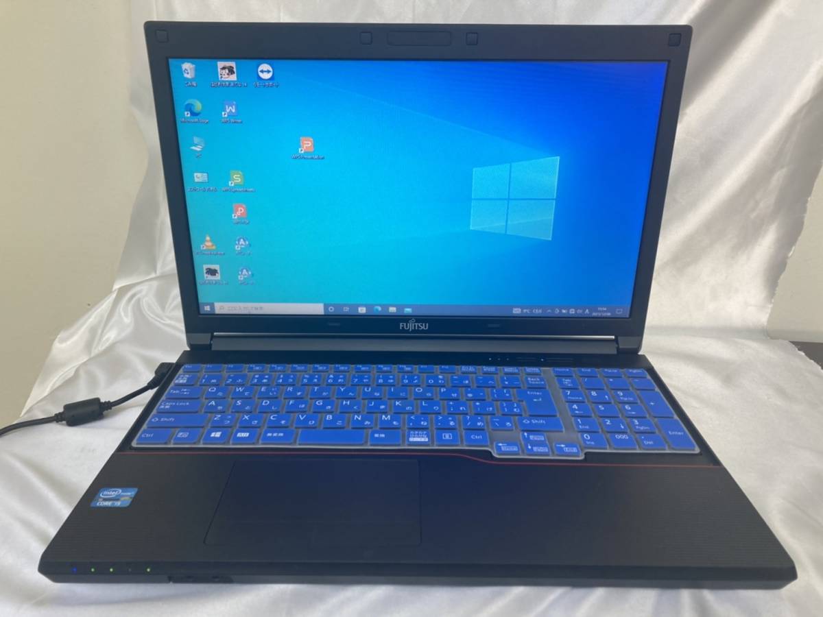 A275 Fujitsu Fujitsu LIFEBOOK A573/G Core i5 Win10 pro память 8GB FMVA03004 ноутбук б/у рабочий товар получение возможно Osaka 