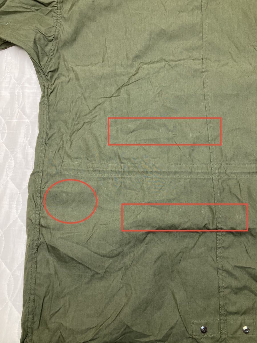 米軍 実物 M65 フィッシュテール モッズコート S デッドストック 米軍 実物 M65 フィッシュテール モッズコート S デッドストック