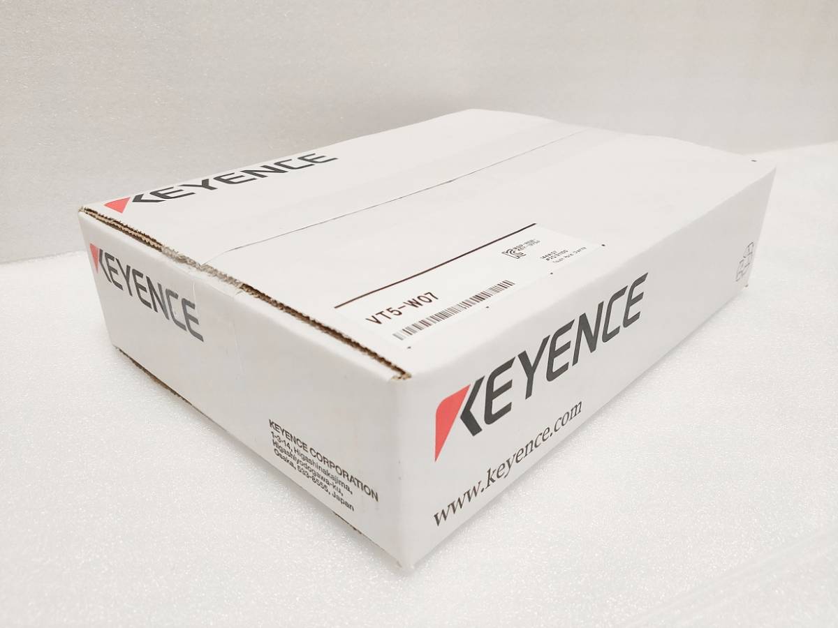 ◇新品未開封 送料無料 キーエンス VT5-W07◇7型ワイドTFTカラー