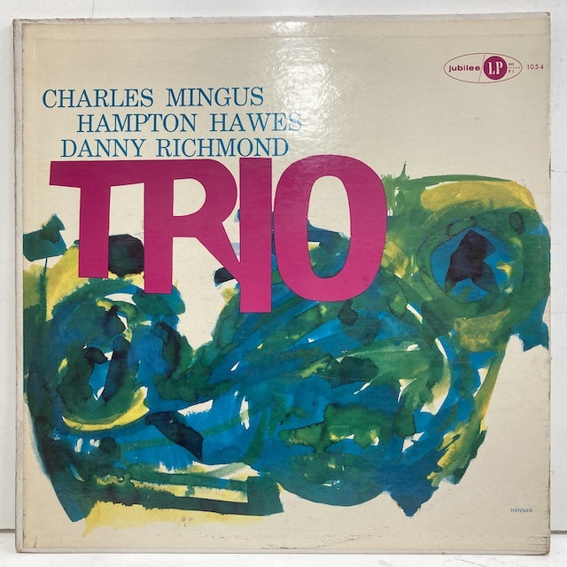 ○即決 LP Charles Mingus / Mingus Three 米オリジナル 青銀Dg Mono