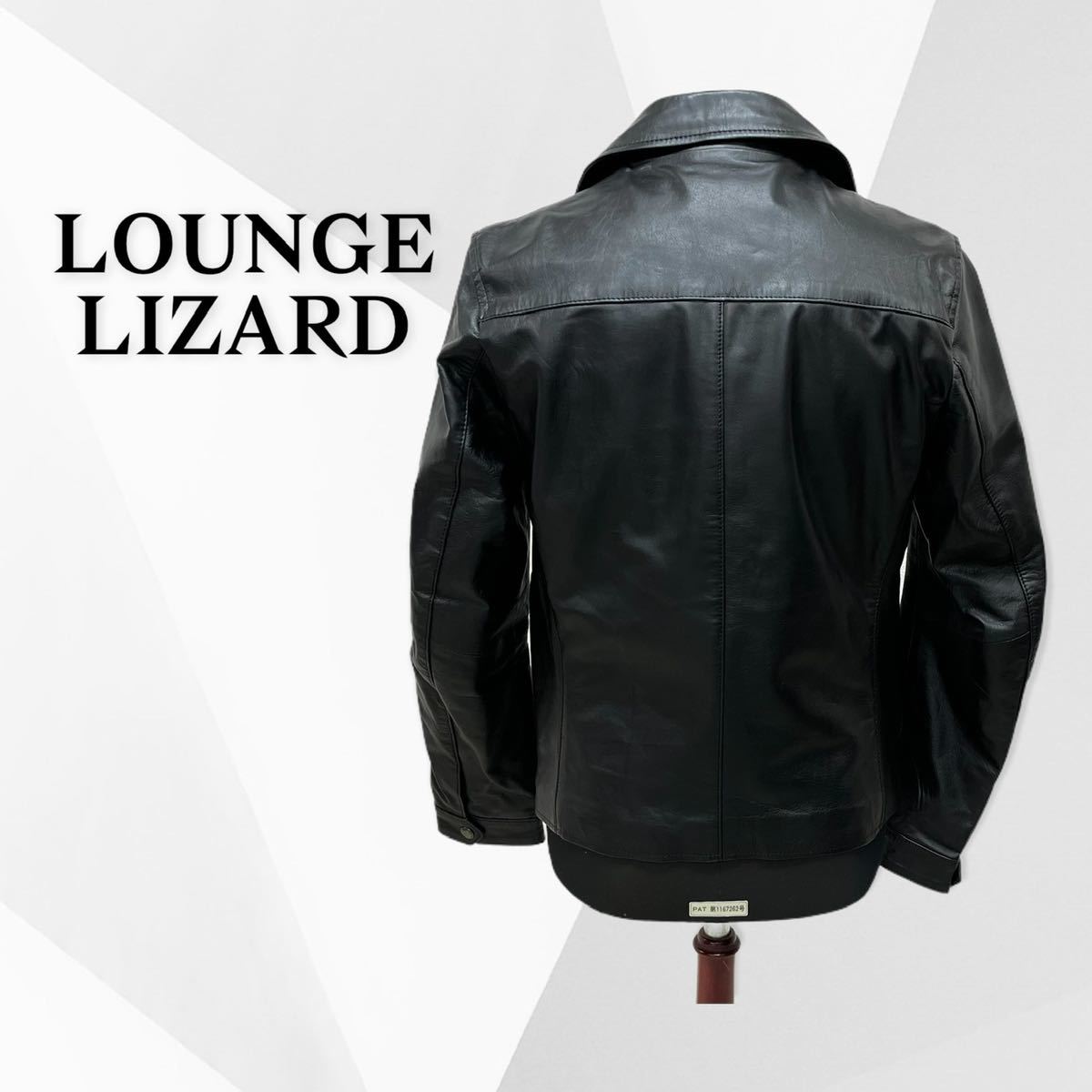 定価92400円 LOUNGE LIZARD ラウンジリザード 4306 0174 牛革 ソフトレザー ダブルライダースジャケット