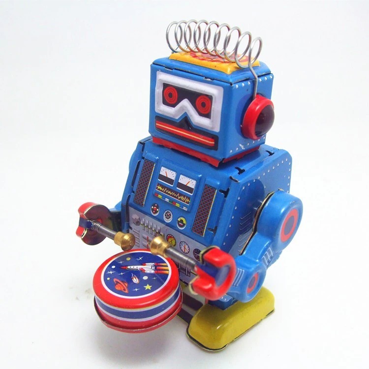  ребенок классика . автоматический робот. игрушка retro часы приспособление. игрушка металлический частота драма - классический подарок A2822