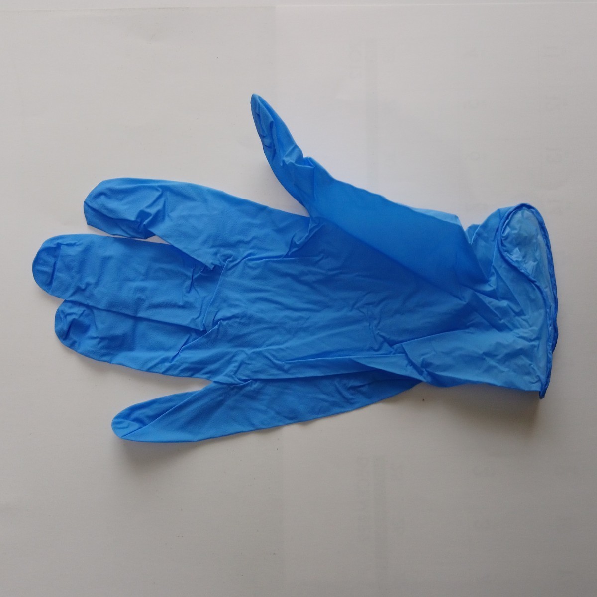 ニトリル手袋SSサイズ100枚 ブルー【箱無し】
