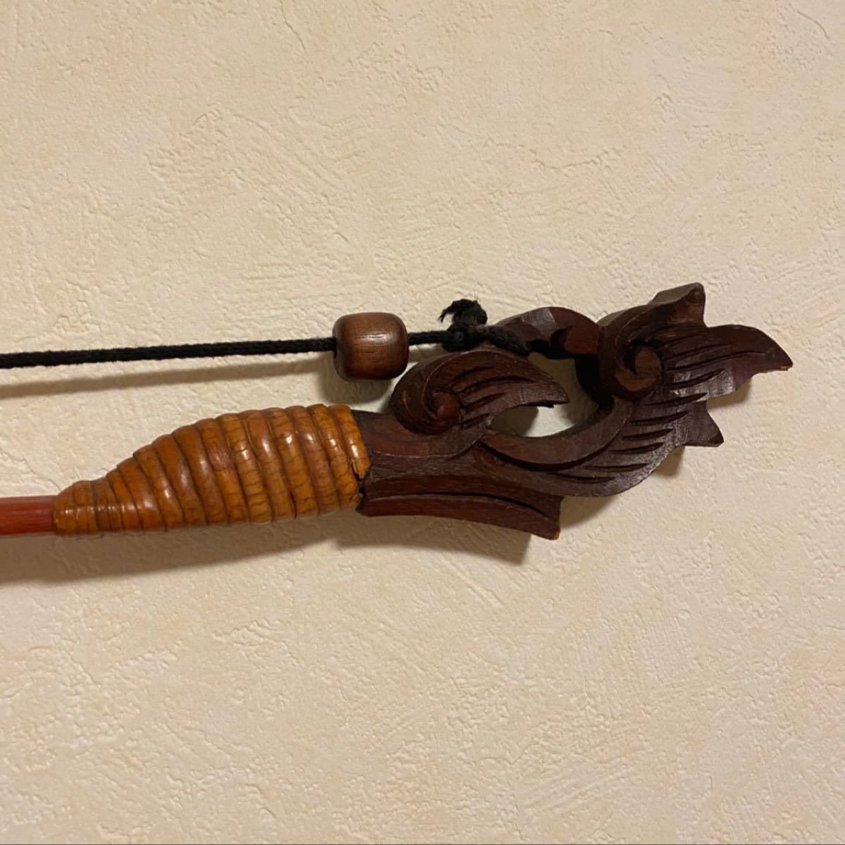 イカットハンガー　アジアン雑貨　バリ　紐付き　大 イカットハンガー アジアン雑貨 バリ 紐付き 大