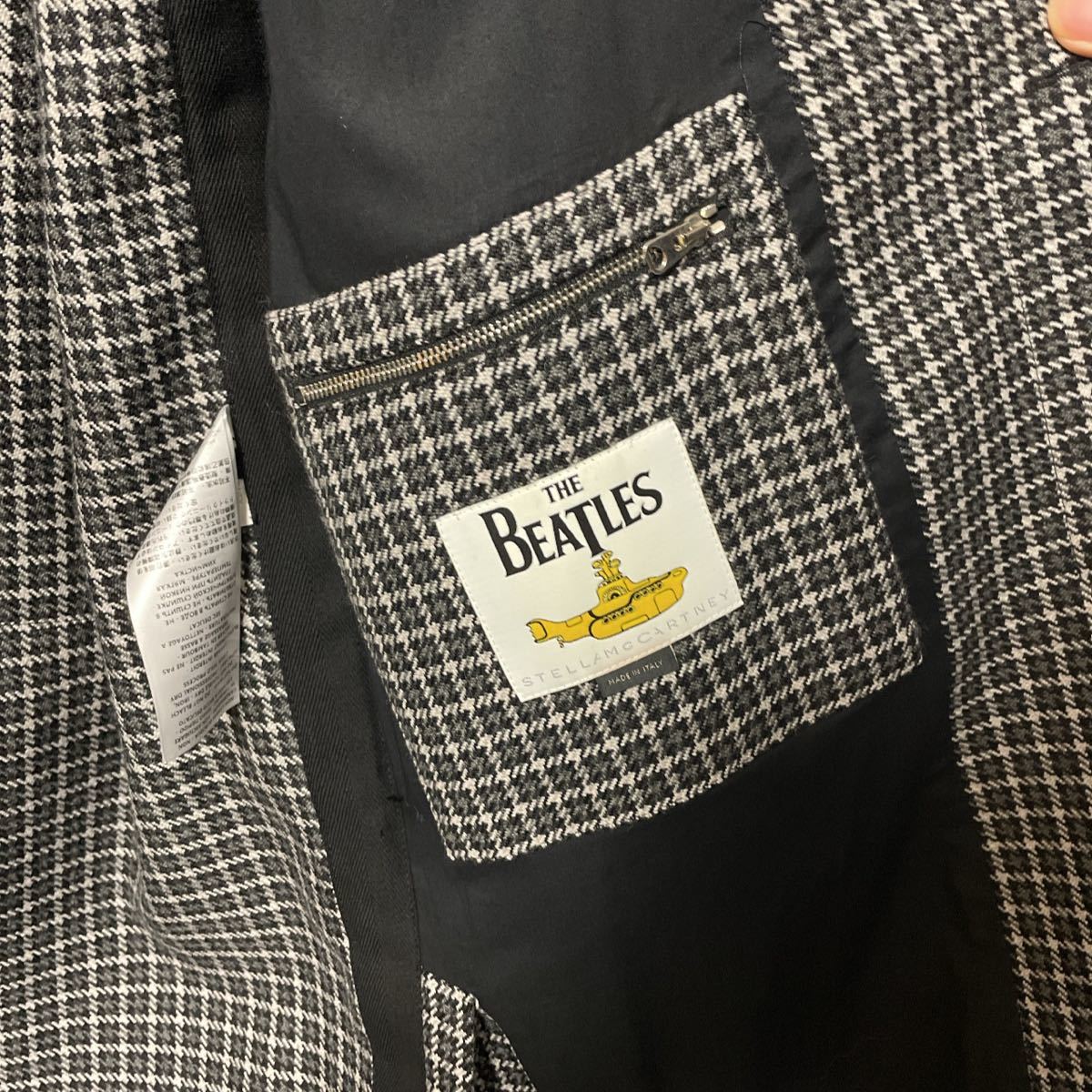 STELLA McCARTNEY × The Beatles パッチワークコート ステンカラー