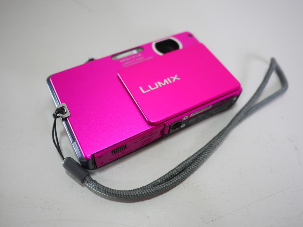 ⑤パナソニック Panasonic ルミックス LUMIX DMC-FP1 ピンク コンパクトデジタルカメラ 1210万画素 光学4倍ズーム_画像3