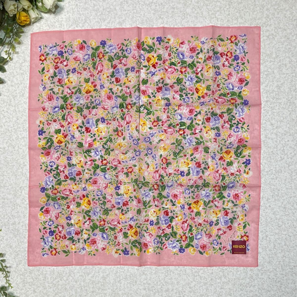 KENZO ハンカチ3枚セット 花柄 ケンゾー 高田賢三 ハンカチ KENZO ハンカチ3枚セット 花柄 ケンゾー 高田賢三 ハンカチ