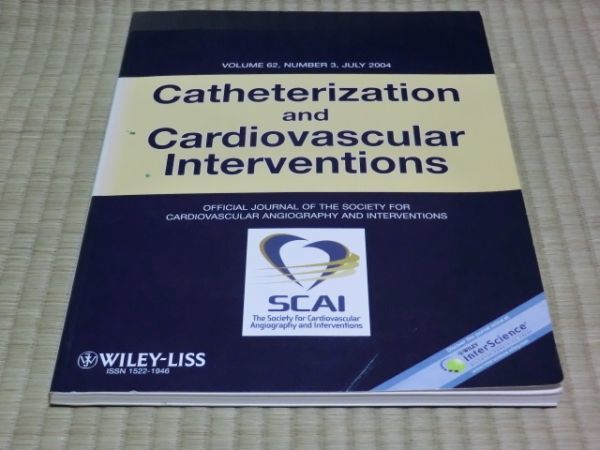 中古本　英語医学雑誌　Catheterization and Catdiovascular Interventions_画像1