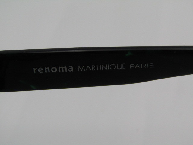 ★tm0157　レノマ　サングラス　20-9232　56口15-145　renoma　MARTINIQUE　PARIS　ケース付き★_画像4