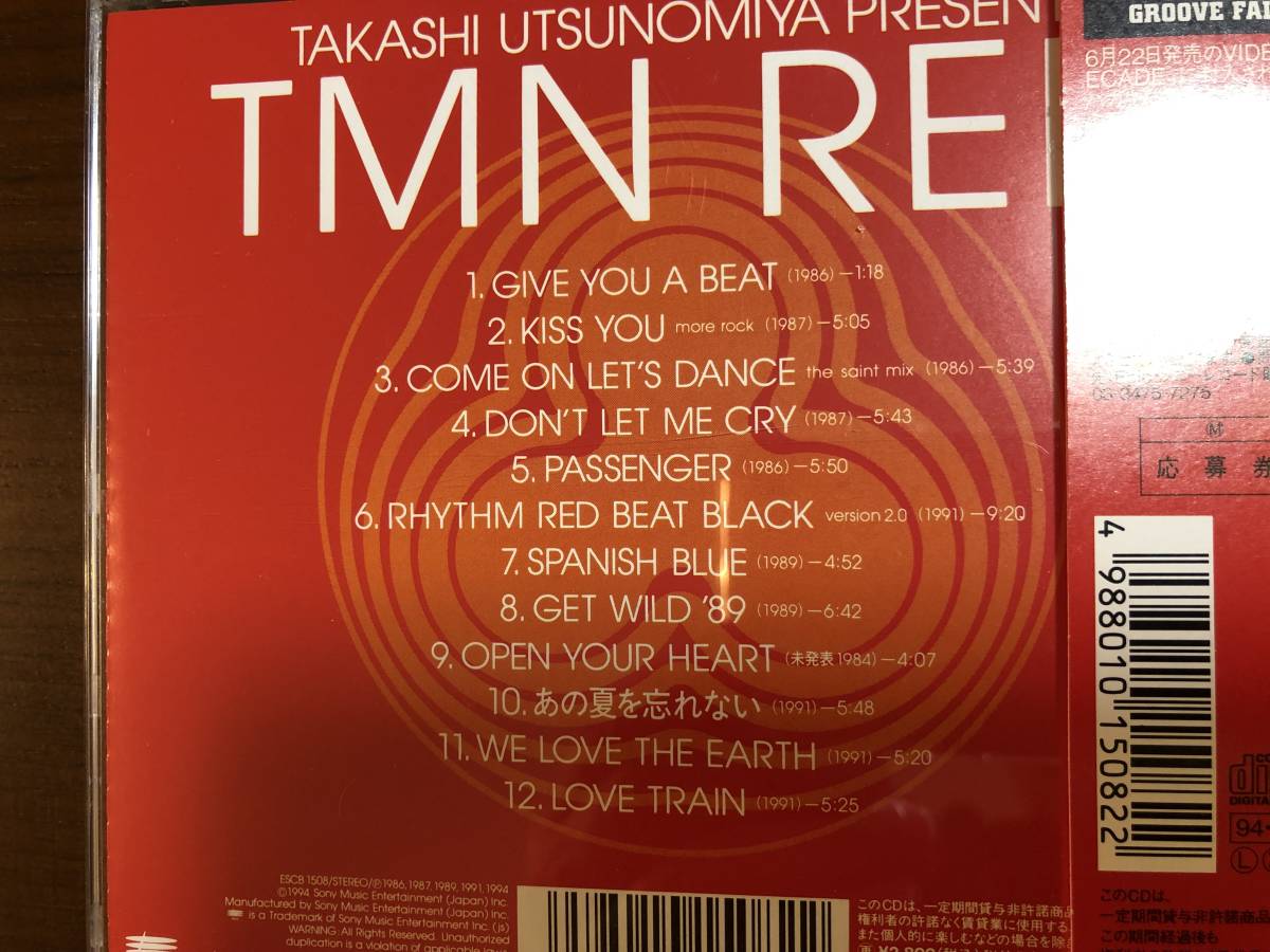 ★ 中古 CD TMN（TM NETWORK）TMN RED 帯付き （レンタル落ちではありません)_画像3