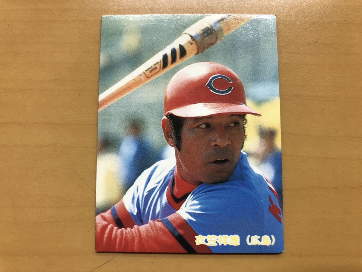 カルビープロ野球カード 1985年 衣笠祥雄 広島カープ No.153(1980-1989 
