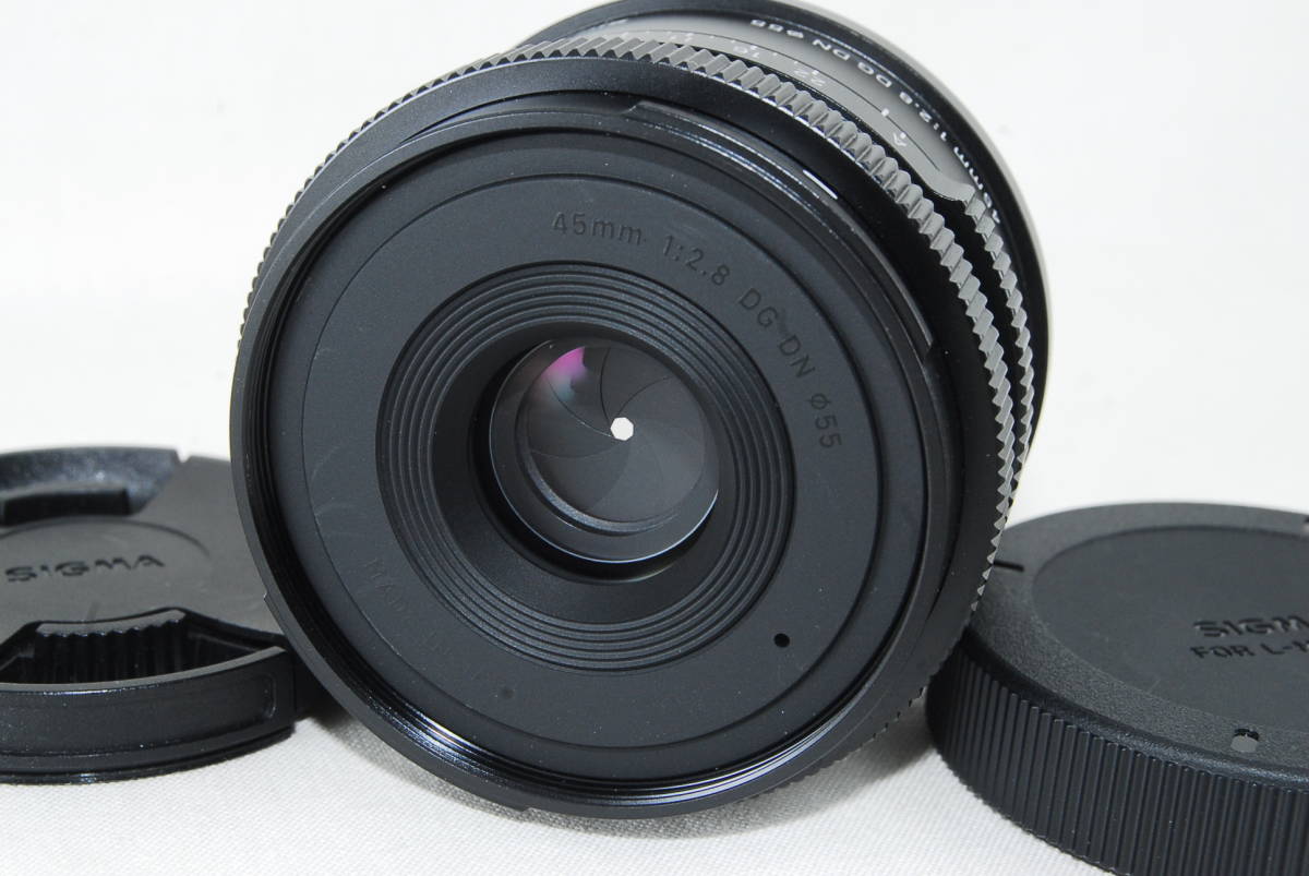 ☆極美品☆シグマ SIGMA C 45mm F2.8 DG DN Contemporary ライカL SL