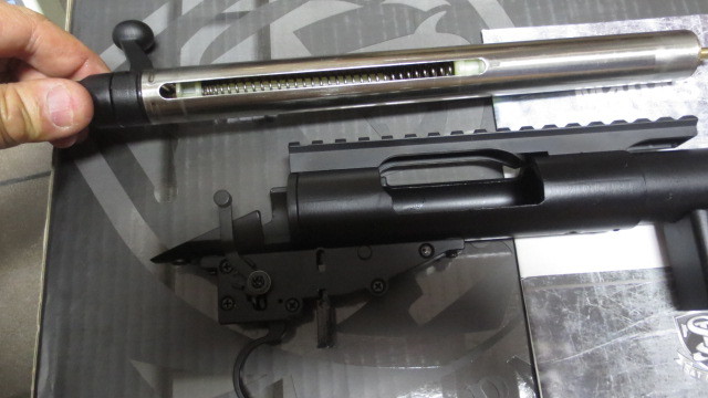 黒色、新品S&T製M40A5エアコッキング エアガン ライフルスライパー銃です。VSRAPS,マルイG&Pマルゼン_画像8