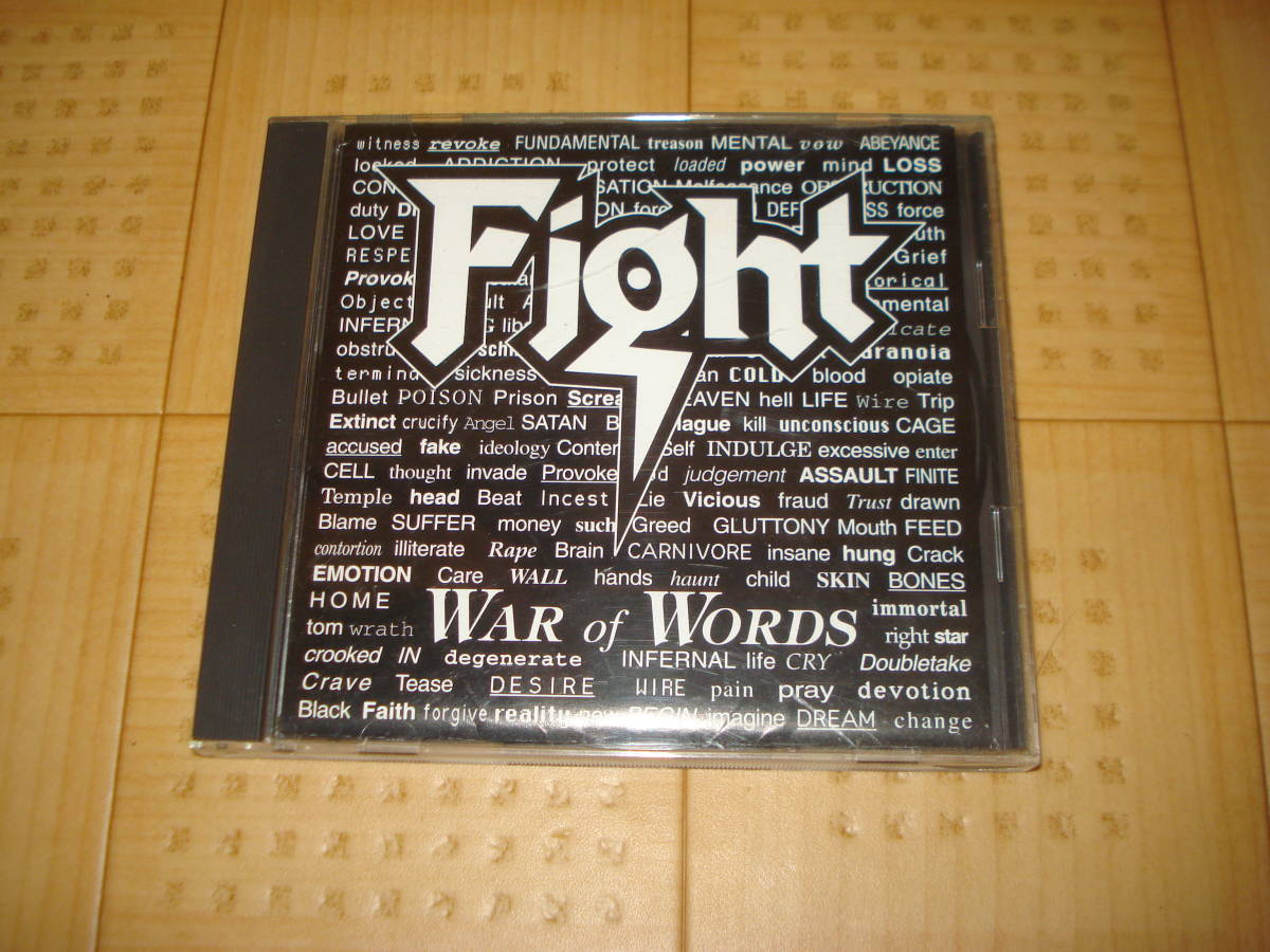 中古CD Fight ファイト/ウォー・オブ・ワーズ ロブ・ハルフォード_画像1