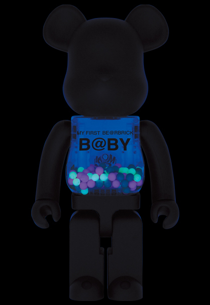 限定品 新品 未開封 MY FIRST BE@RBRICK RESTIR B@BY MATT BLACK Ver. 1000％ メディコムトイ MEDICOM TOY ベアブリック RESTIR限定_画像3