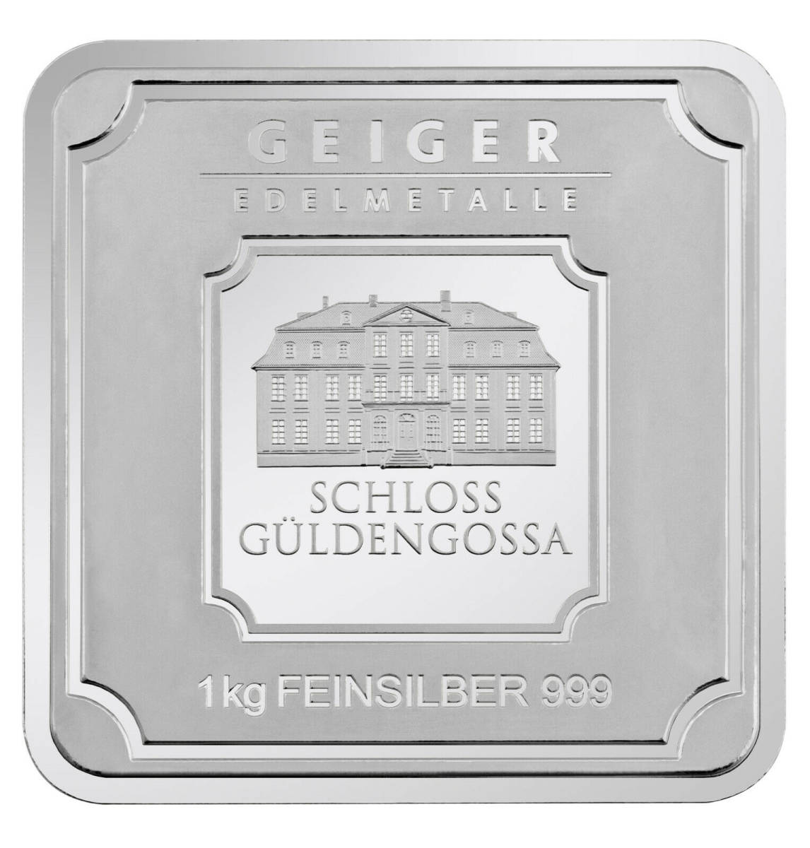 美品  シルバー アンティーク 限定 銀 地銀 .999 Silver Fine Random ミント コレクション / 1 kg / Geiger Original square 銀