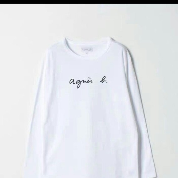 Agnes b 長袖Tシャツ レディース Lサイズ 白黒2枚|PayPayフリマ