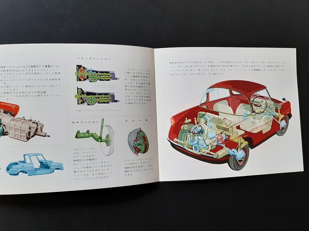 TOYO KOGYO MAZDA R 360 COUPE Mazda R360 купе Showa 30 годы подлинная вещь каталог!* Hiroshima Восток промышленность распроданный старый машина каталог Mazda авто Okayama печать 