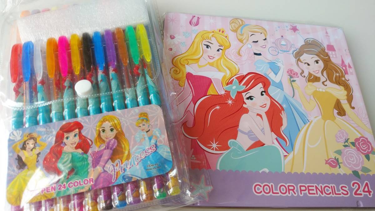 ヤフオク 未開封品 Disney ディズニー プリンセス 色鉛筆 ヤフオク 未開封品 Disney ディズニー プリンセス 色鉛筆