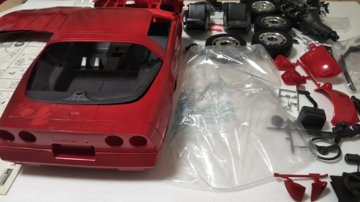 【送料無料】モノグラム コルベット1/8 プラモデル 1/8 モノグラム 1985 コルベット プラモデル着手済|Yahoo