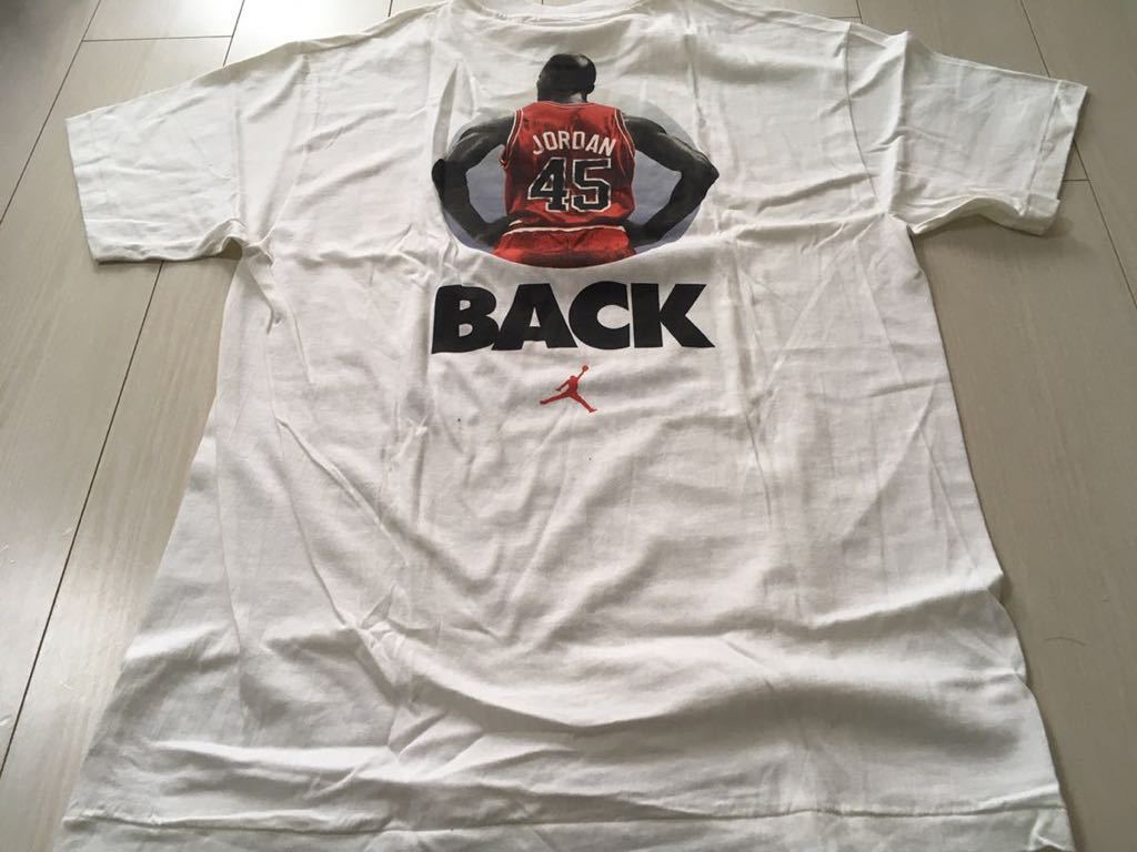 新品タグ付き デットストック NIKE JORDAN USA製 復帰 背番号45 T