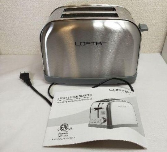 LOFTer 　トースター 　シルバー