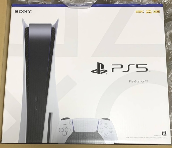 新品未開封 PS5 SONY プレイステーション 5 PlayStation5 本体 ディスクドライブ搭載版 CFI-1100A01 高速SSD ゲーム機 ソニー VR連携 4K 3D_画像1