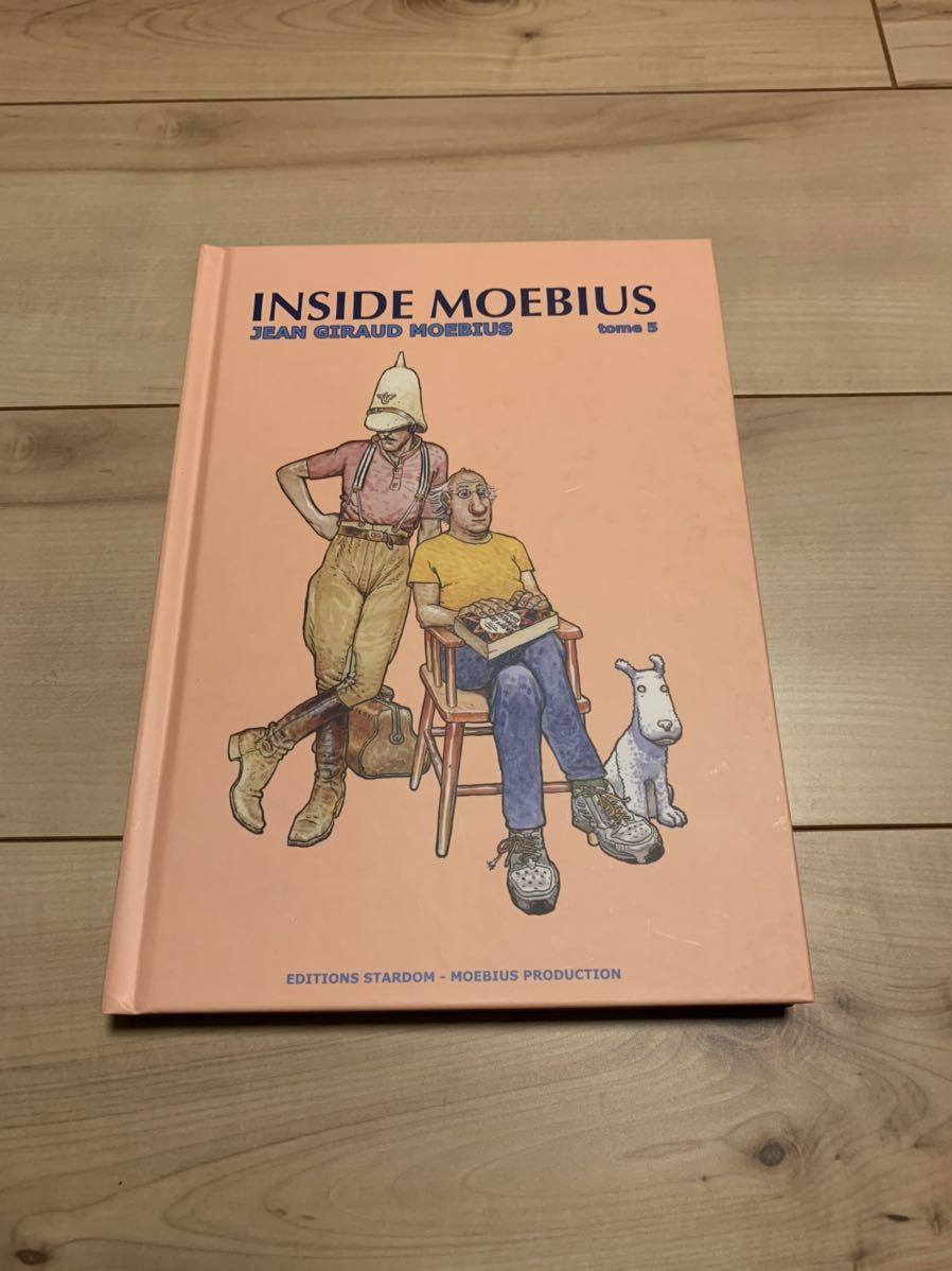 洋書MOEBIUS “INSIDE MOEBIUS TOME5”2008年(フランス語) 大友克洋 谷口