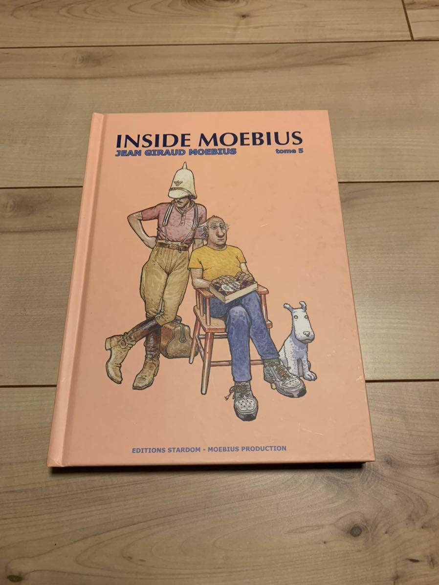  foreign book MOEBIUS *INSIDE MOEBIUS TOME5~2008 year ( French ) large .....ji low Terada .. Miyazaki .