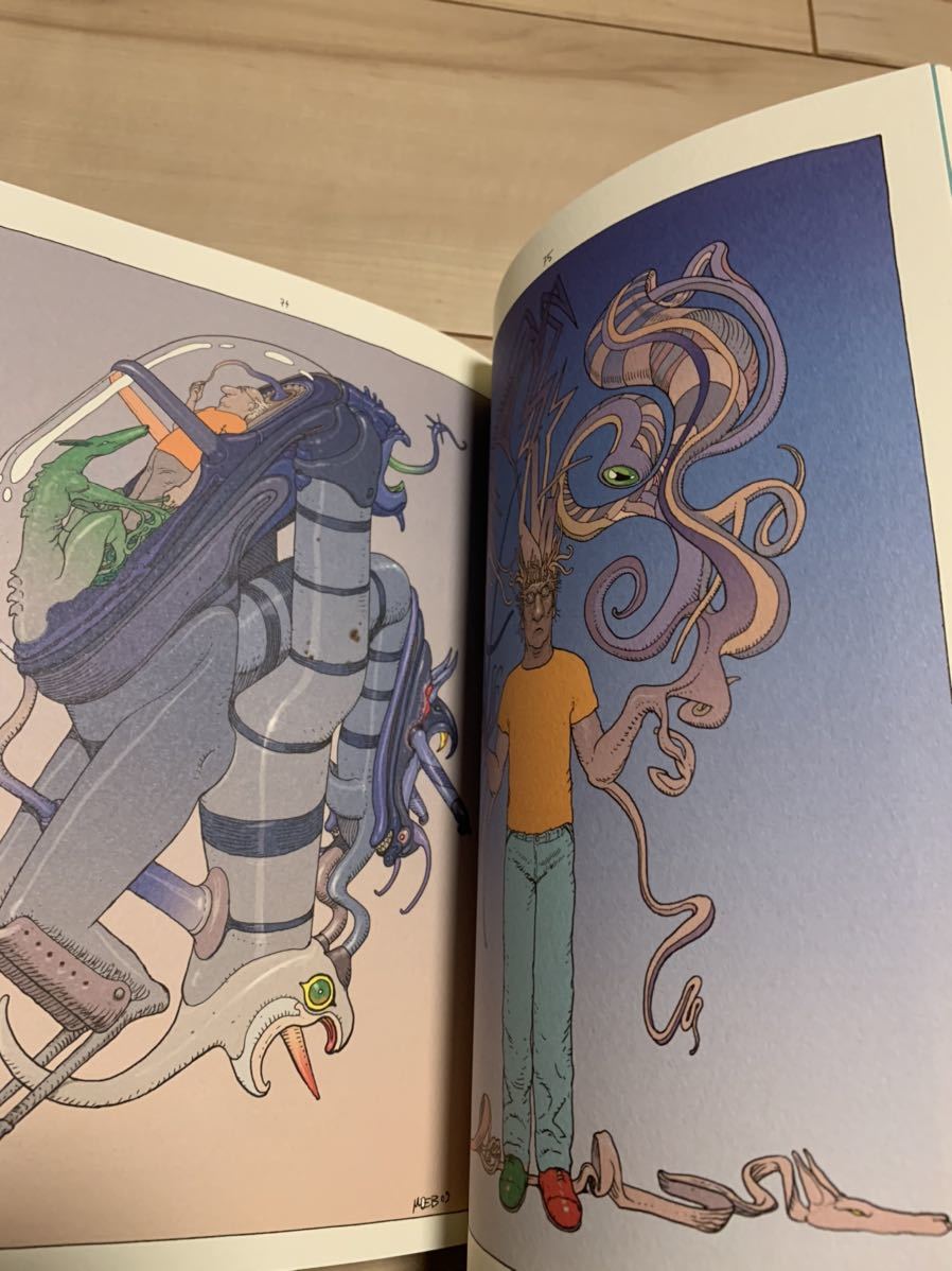 洋書MOEBIUS “INSIDE MOEBIUS TOME6”2010年(フランス語 洋書MOEBIUS “INSIDE MOEBIUS TOME6”2010年(フランス語