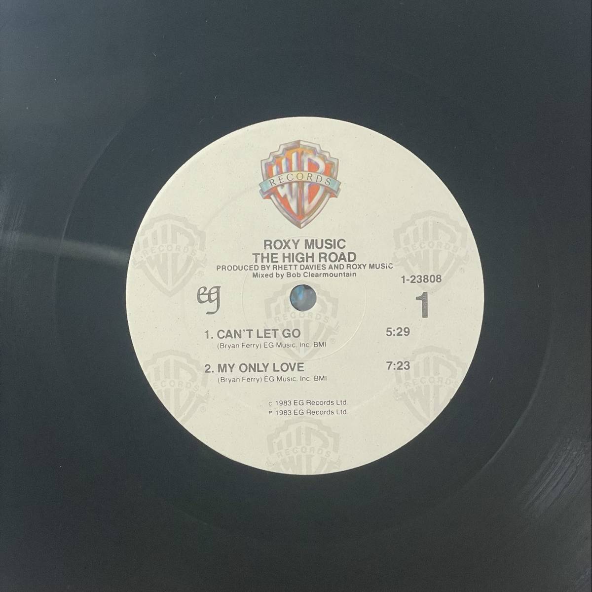 6188 【US盤・未使用に近い】 Roxy Music/The High Roadの画像3