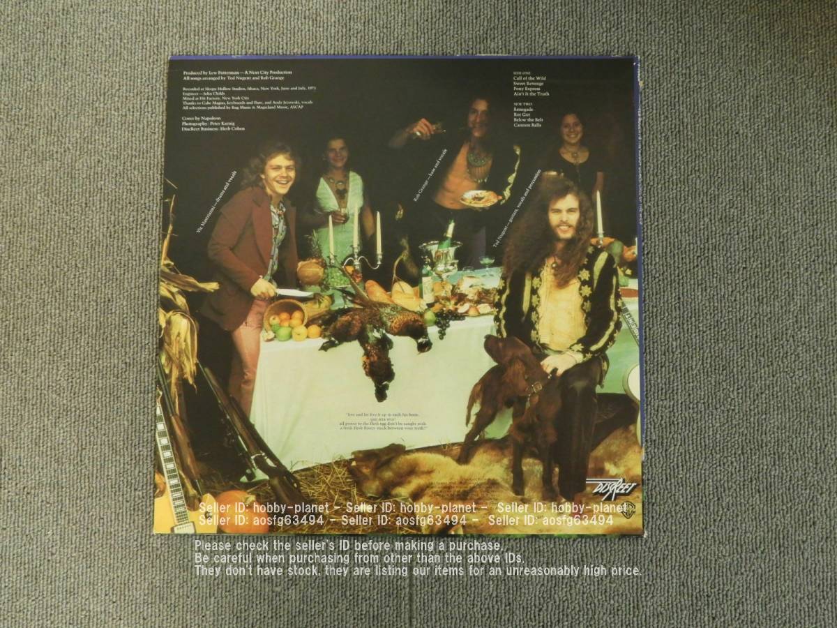 テッド ニュージェント & アンボイ デュークス　Call Of The World　レコード　LP　管理番号 03820　Ted Nugent & The Amboy Dukes_画像2