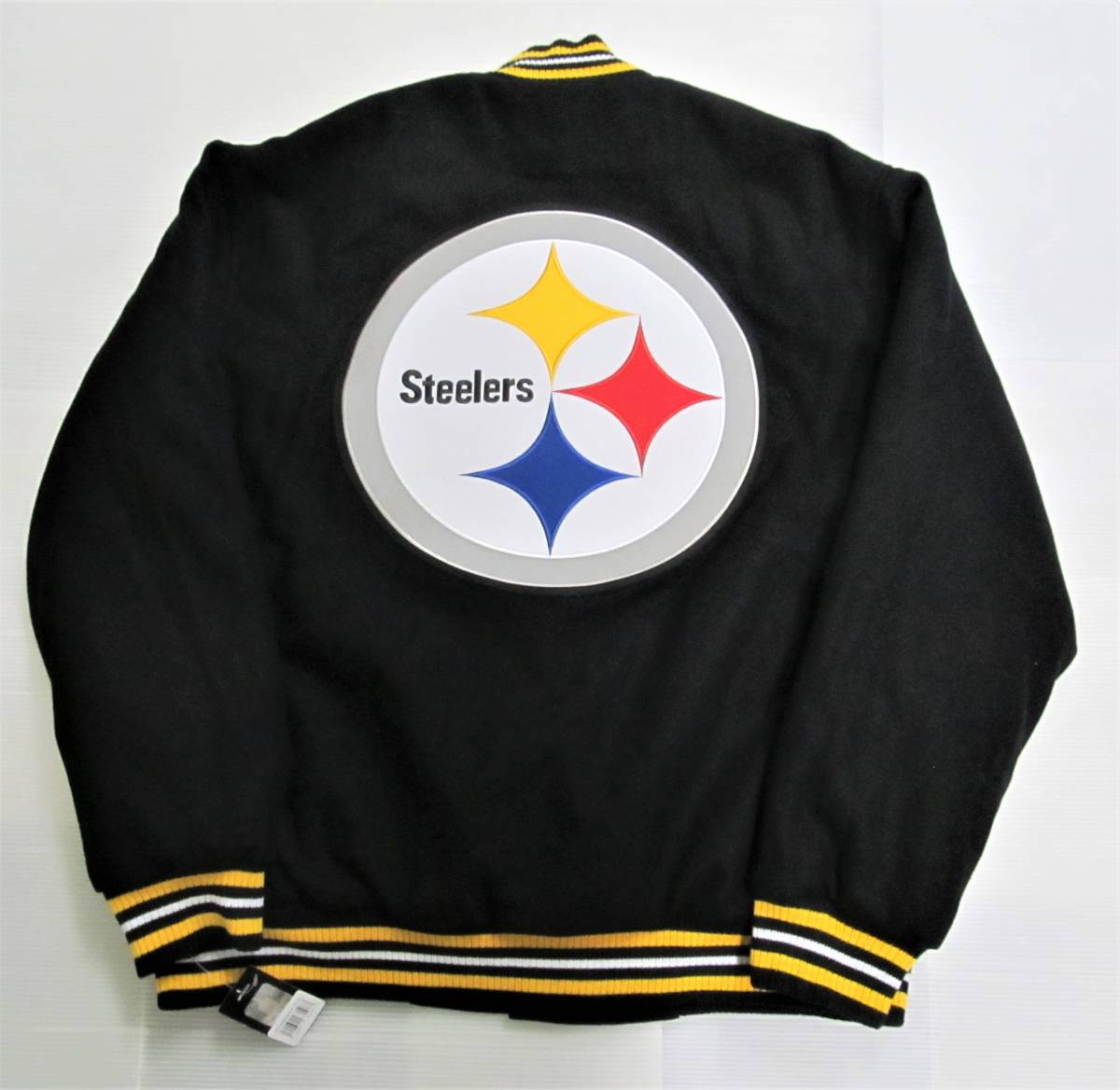 BE58)JH Design Pittsburgh Steelers ウールリバーシブル ジャケット