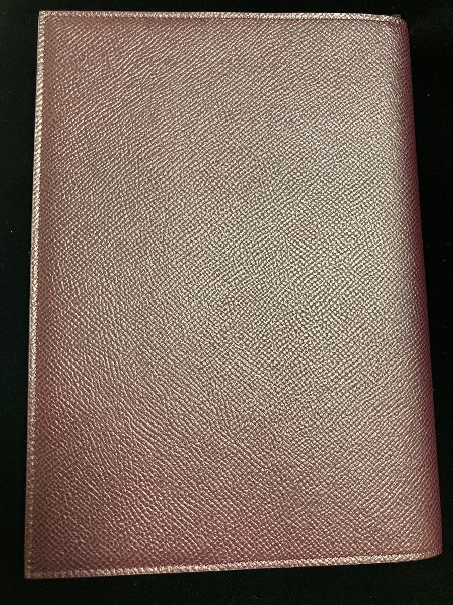 ブラウン ノートカバー 新品未使用 dunhill ダンヒル ビジネス ノート