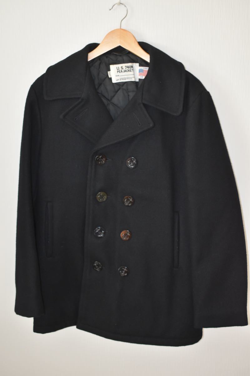 USA製 Schott ショット P-COAT Pコート U.S.740N PEA JACKET