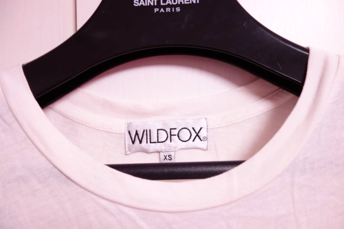 ワイルドフォックス WILDFOX Tシャツ アイボリー XS RN127461 ZIIOOTST_画像3