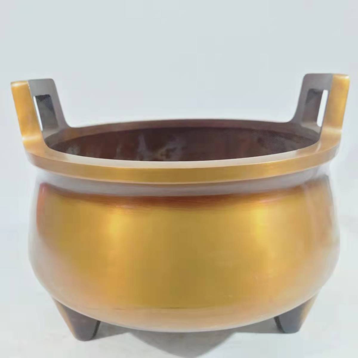 典藏*銅製*方耳炉】置物 賞物 收藏極品 - 仏壇 典藏*銅製*方耳炉】置物 賞物 收藏極品 - 仏壇