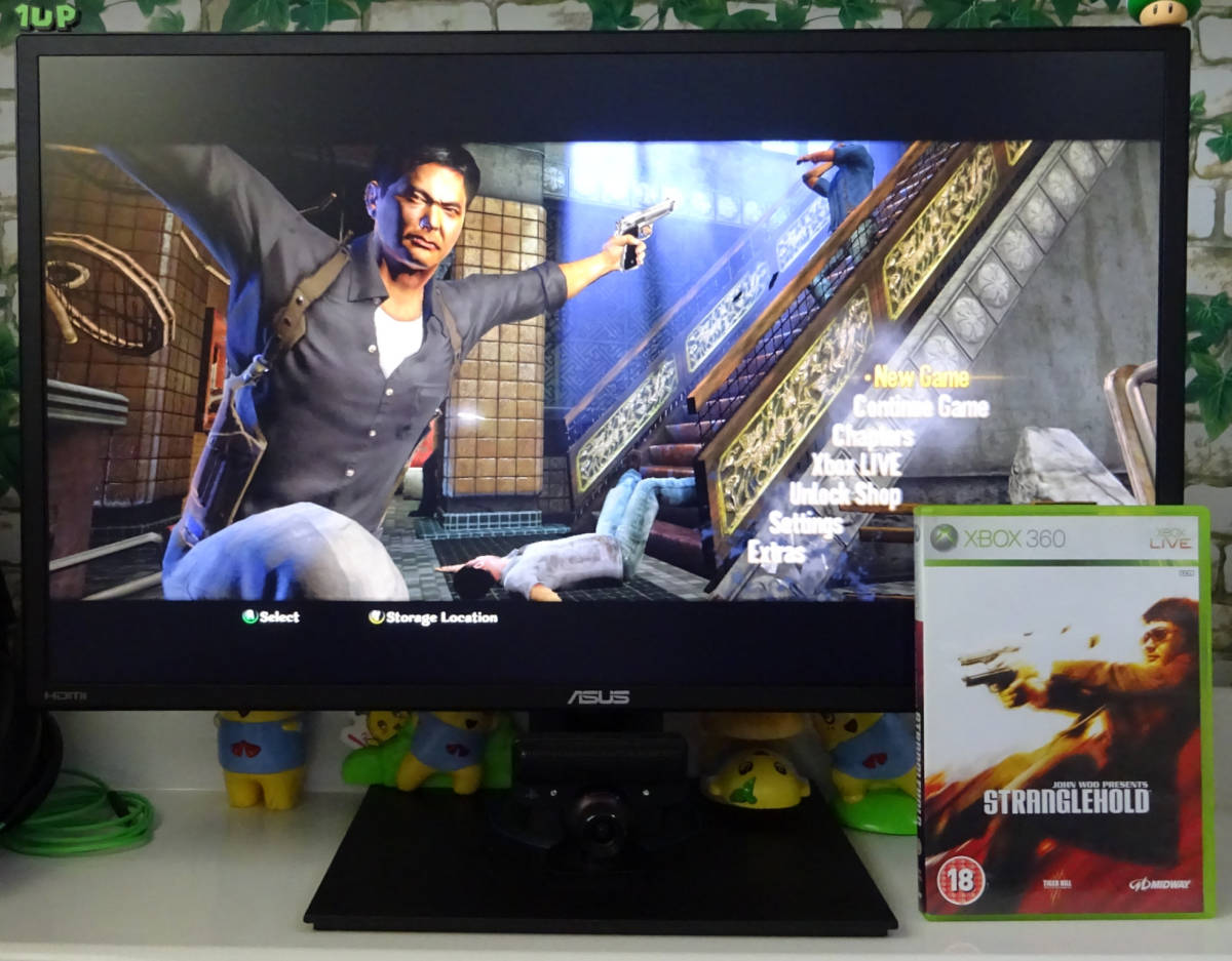 ストラングルホールド John Woo Presents STRANGLEHOLD EU版 ★ XBOX 360