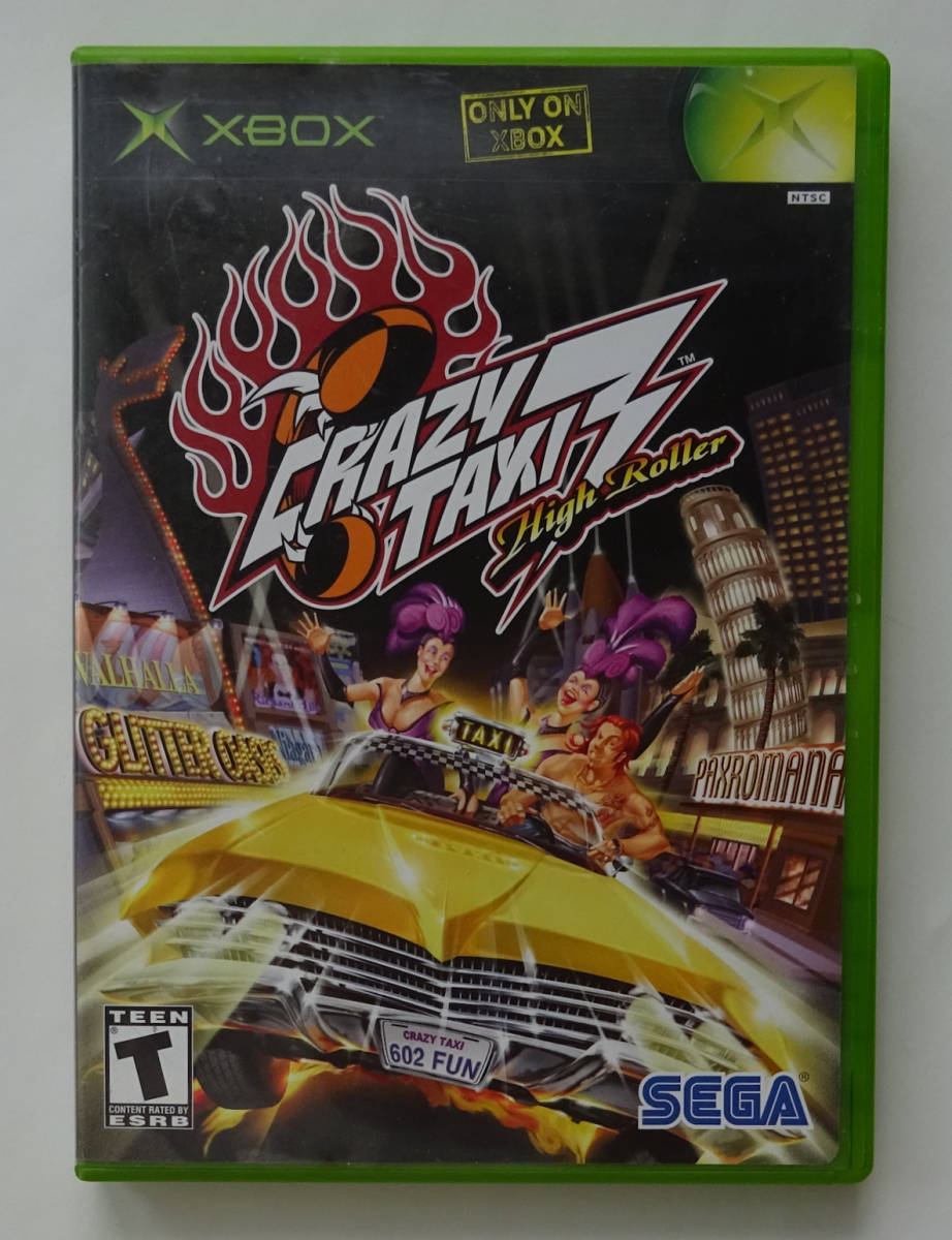 k Lazy taxi 3 CRAZY TAXI III HIGH ROLLER North America version * XBOX