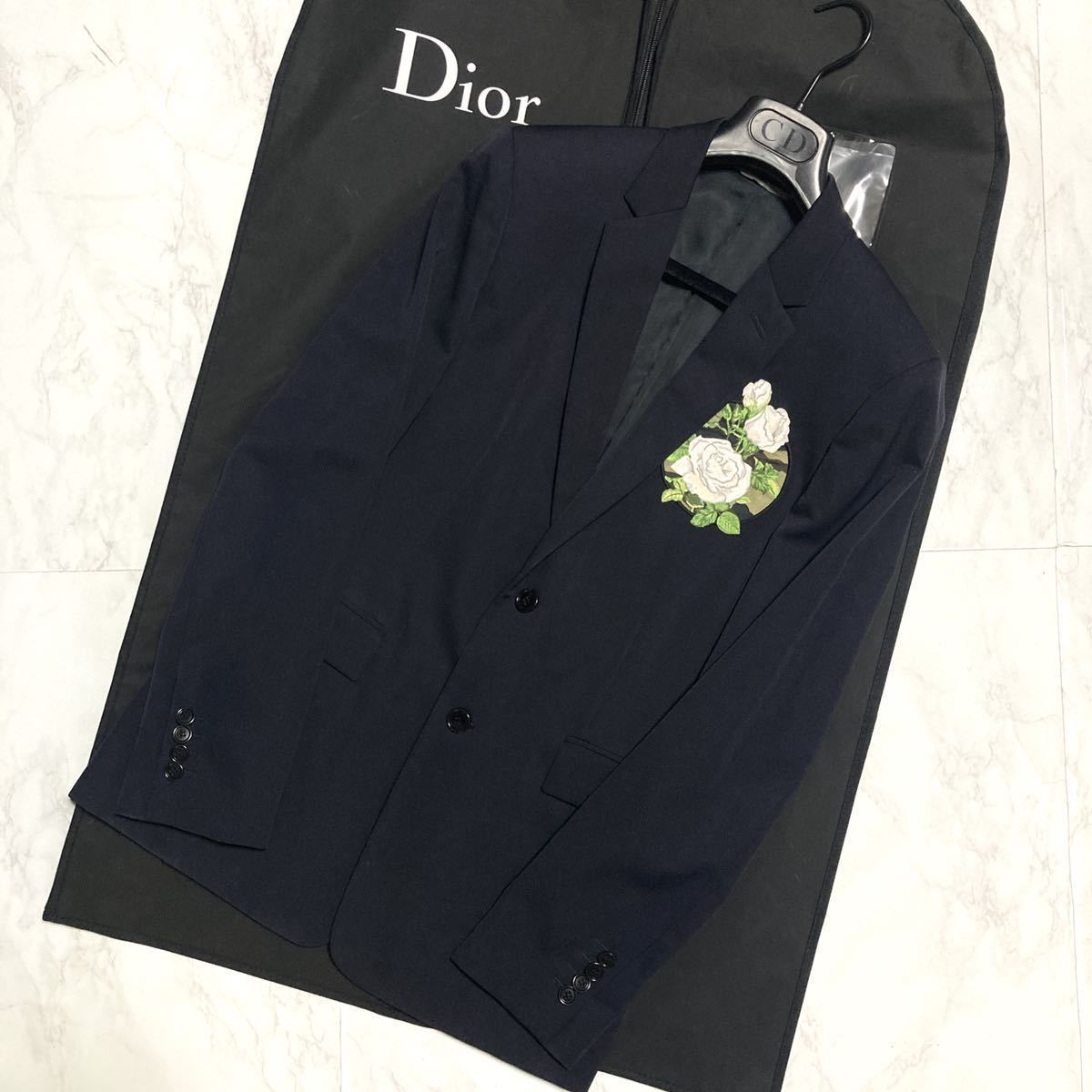 BIGBANG・山下智久着】Dior homme 16ss 白薔薇ジャケット ディオール