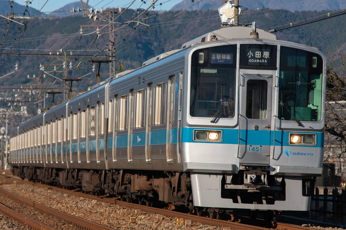 鉄道 デジ 写真 画像 小田急 1000形 12_画像1