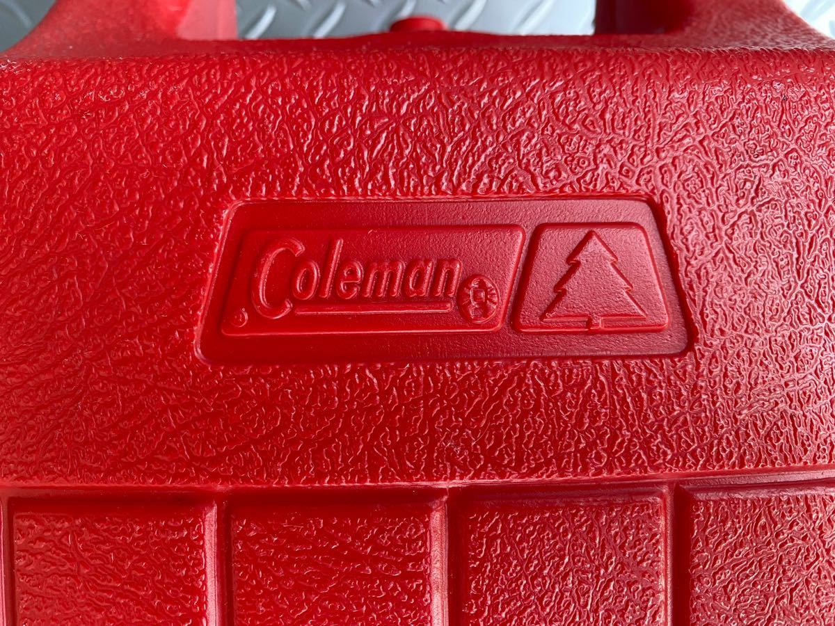コールマン　大型　ランタンケース  もみの木Coleman 赤 廃盤品